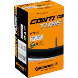 Continental Conti Tube MTB 26" 1,75-2,5 AV 40 mm.